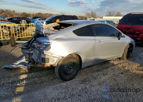 2013 Honda Civic Lx z USA, uszkodzony, nr VIN 2HGFG3B52DH500082